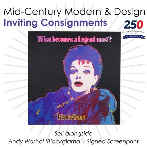 Image for Mid-Century Modern and Design | June 10, 2026 | Invitation To Consign