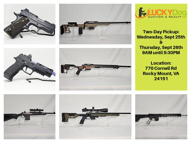Image for September Firearms Auction