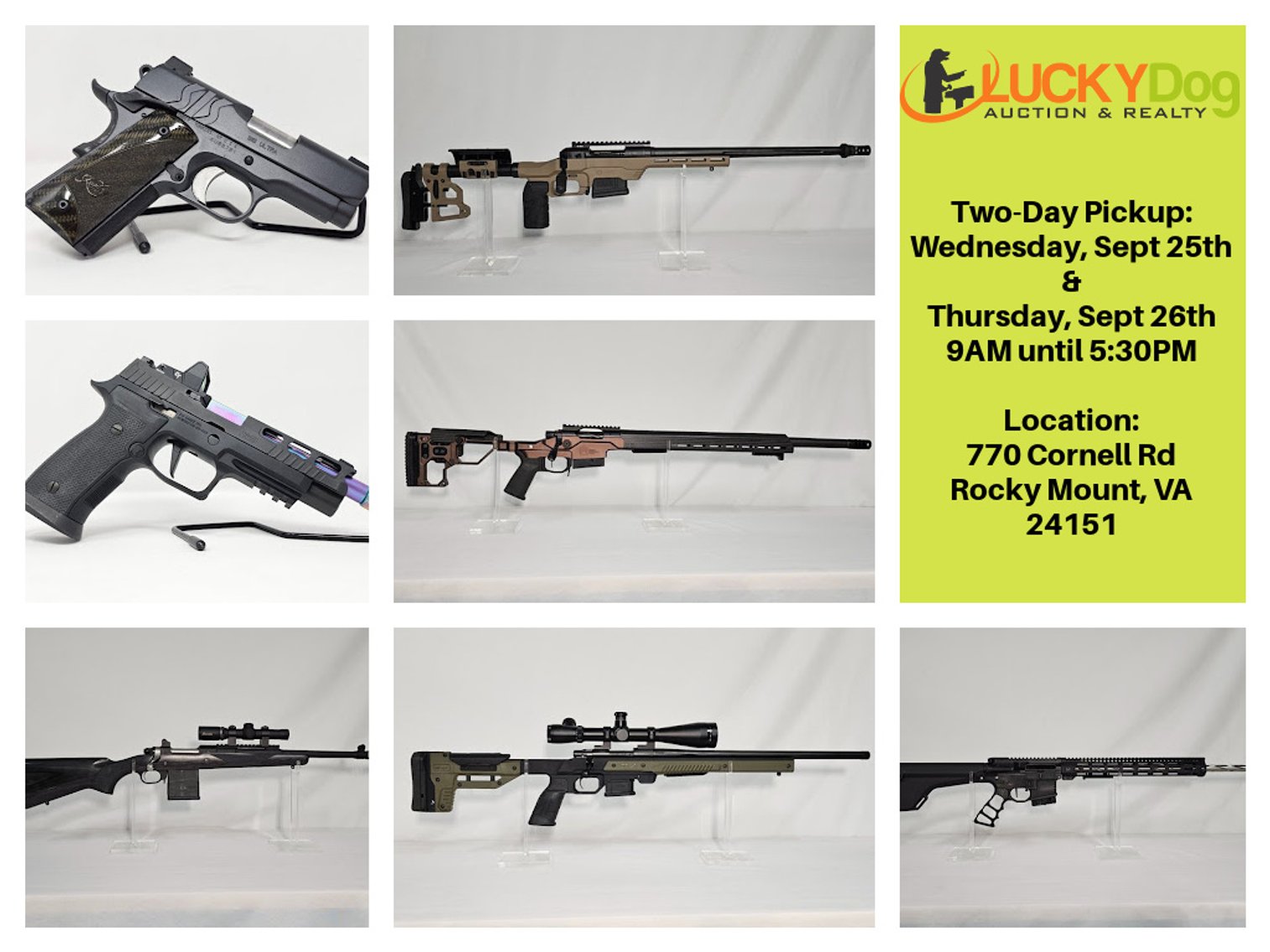 Image for September Firearms Auction