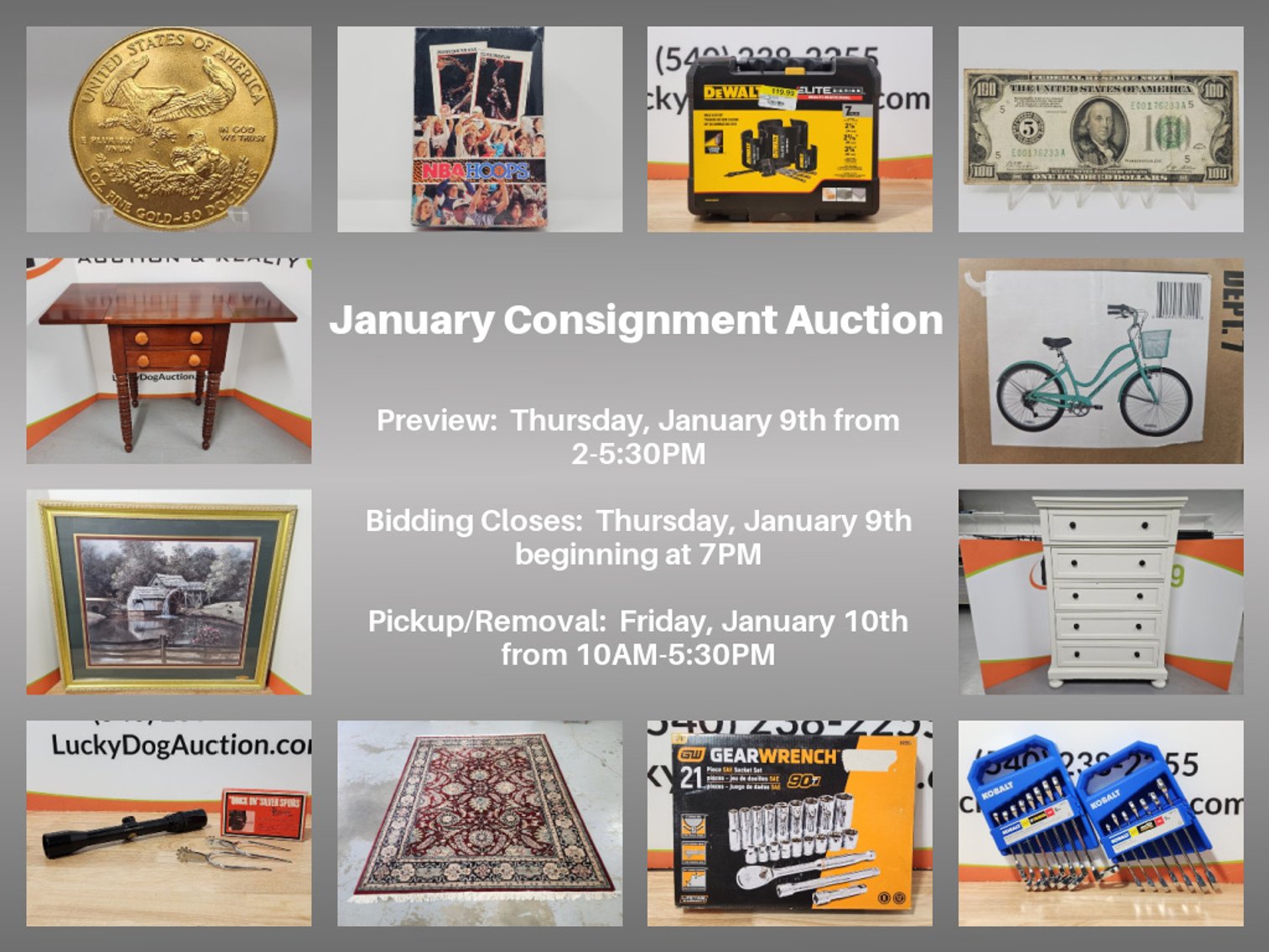Image for January Consignment Auction