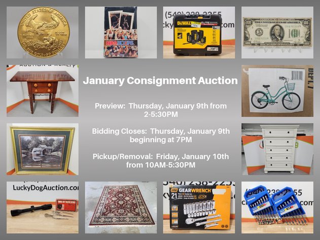 Image for January Consignment Auction
