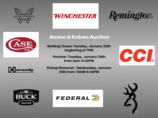 Image for Ammo & Knives Auction