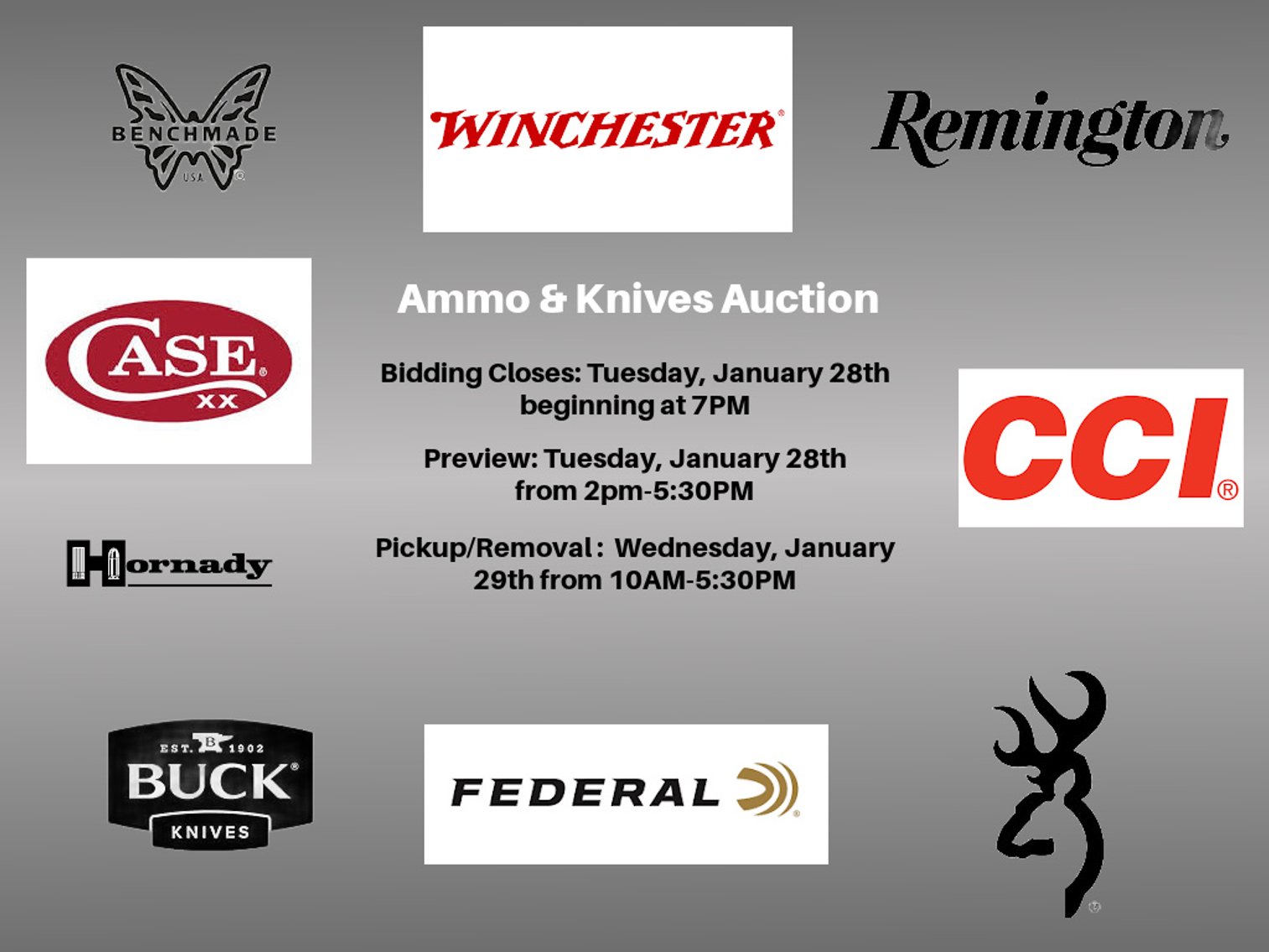 Image for Ammo & Knives Auction