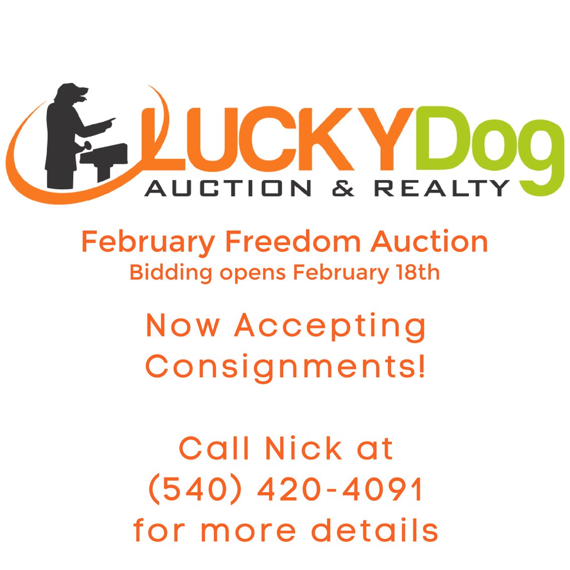 Image for February Freedom Auction