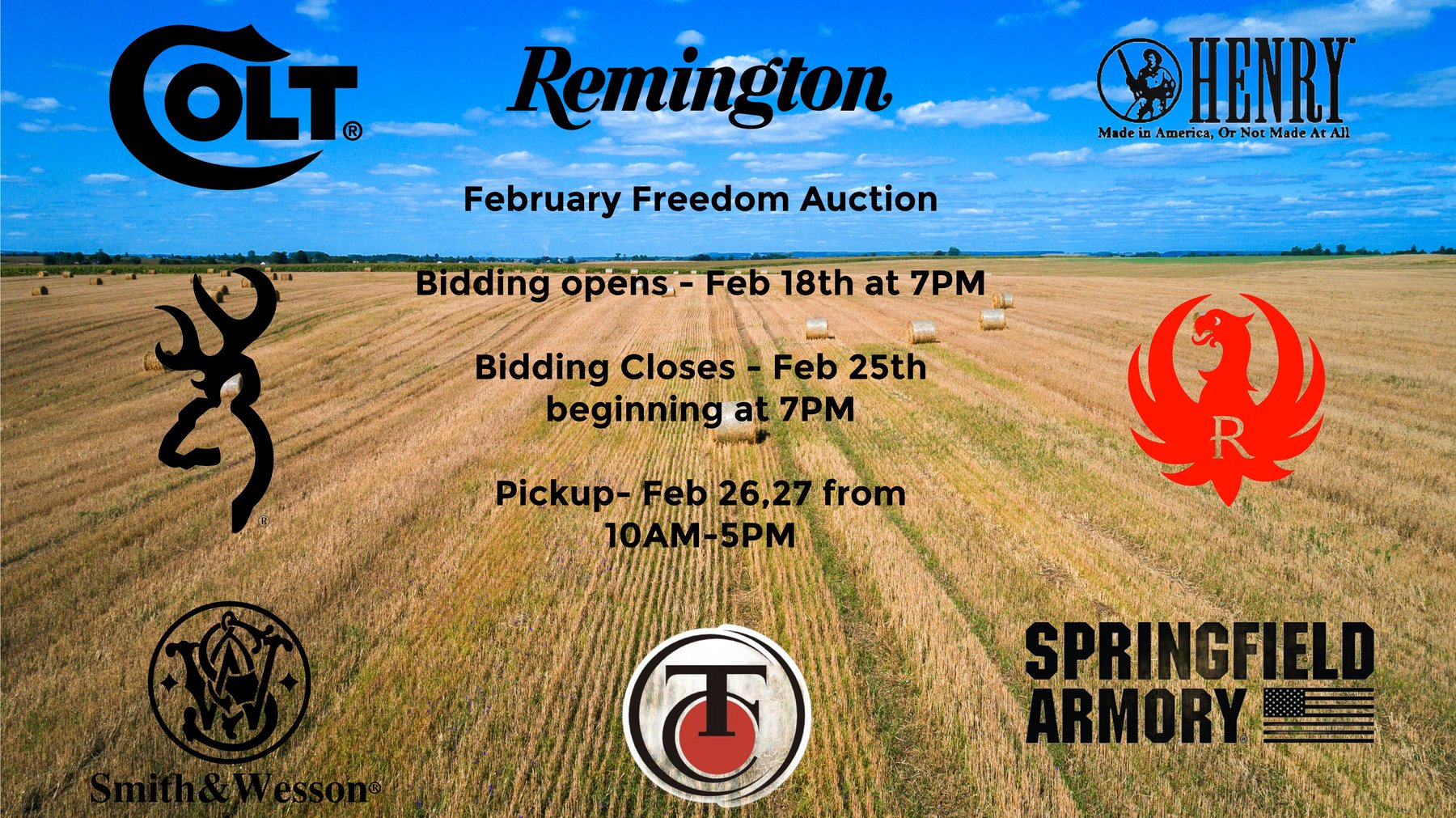 Image for February Freedom Auction