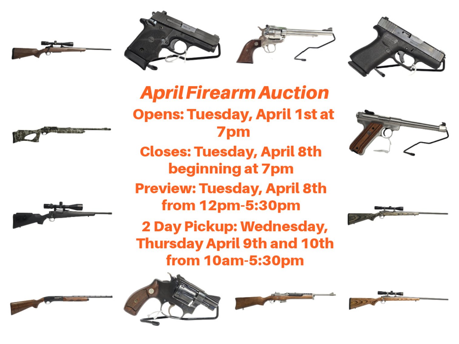 Image for April 2nd Amendment Auction