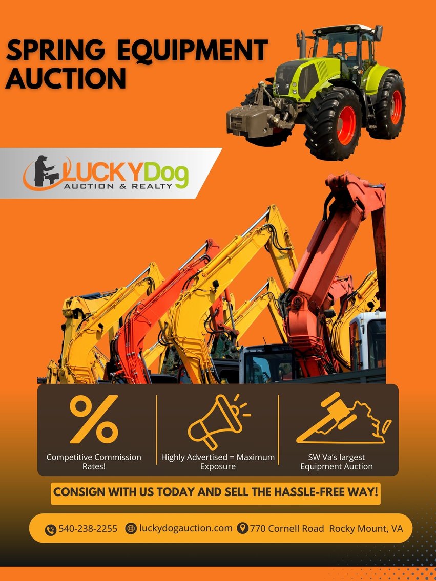 Image for Spring Equipment Auction