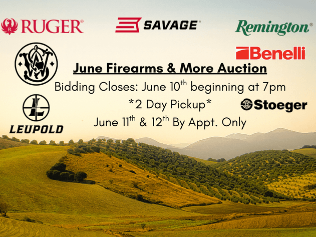 Image for June Firearms & More Auction
