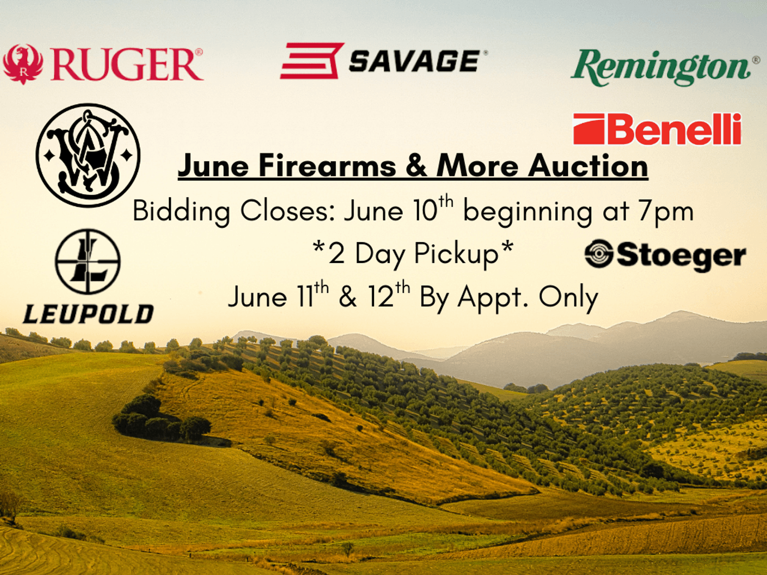 Image for June Firearms & More Auction