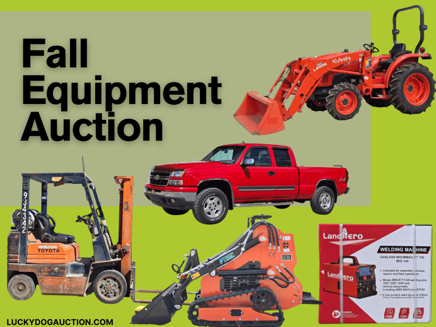 Image for Fall Equipment Auction