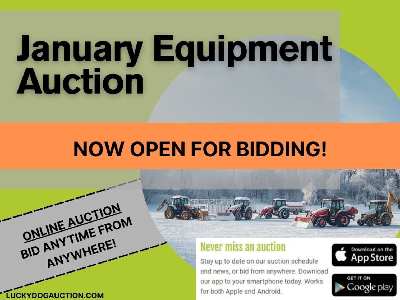 Image for January Equipment Auction