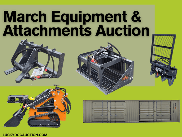 Image for March Equipment & Attachments Auction