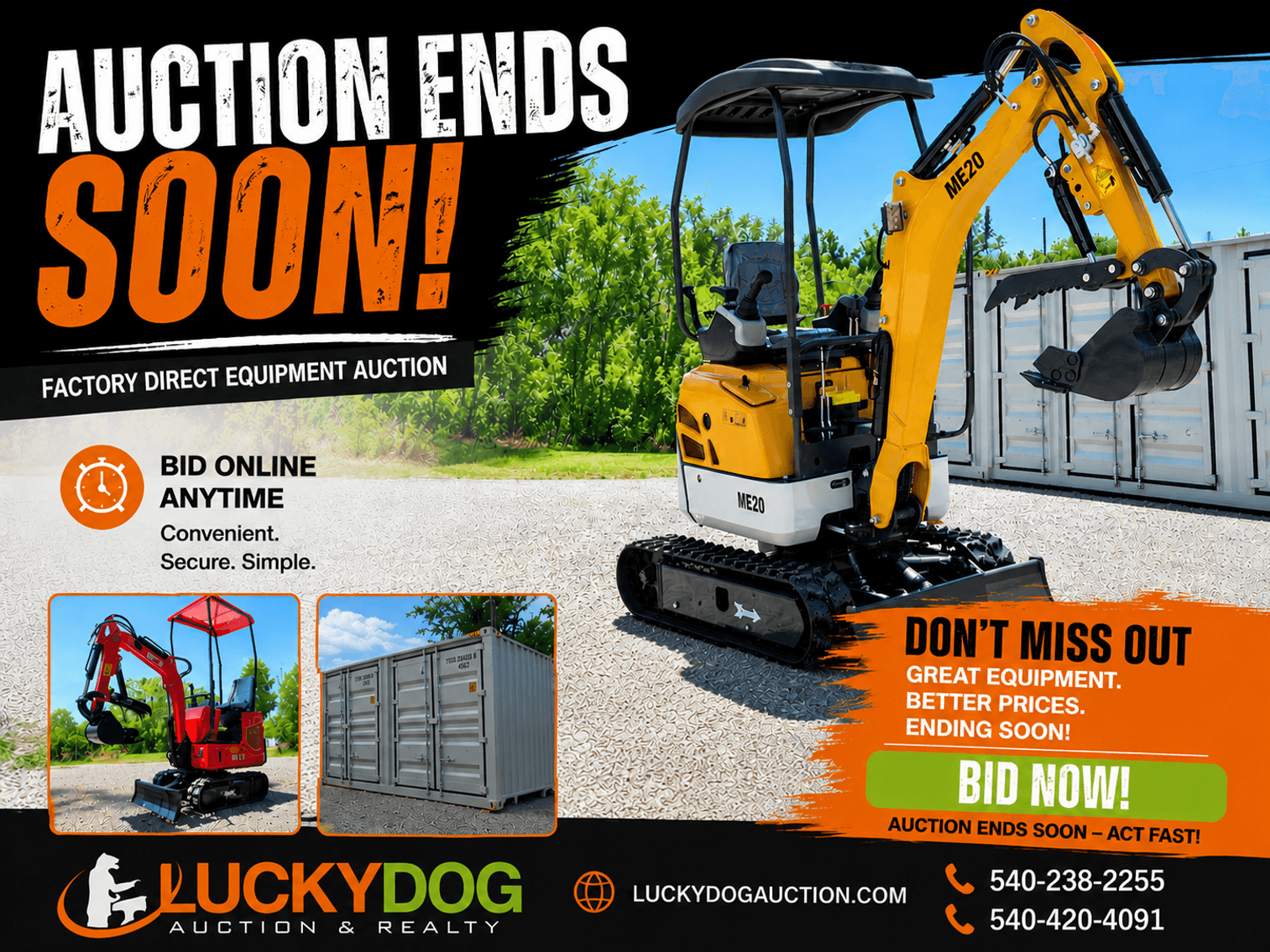 Image for Factory Direct Equipment Auction