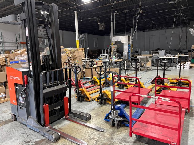 Material Handling, Packaging Equipment & General Merchandise Inventory