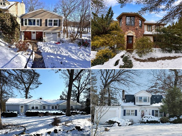 Four Parsippany, NJ Lakefront Homes