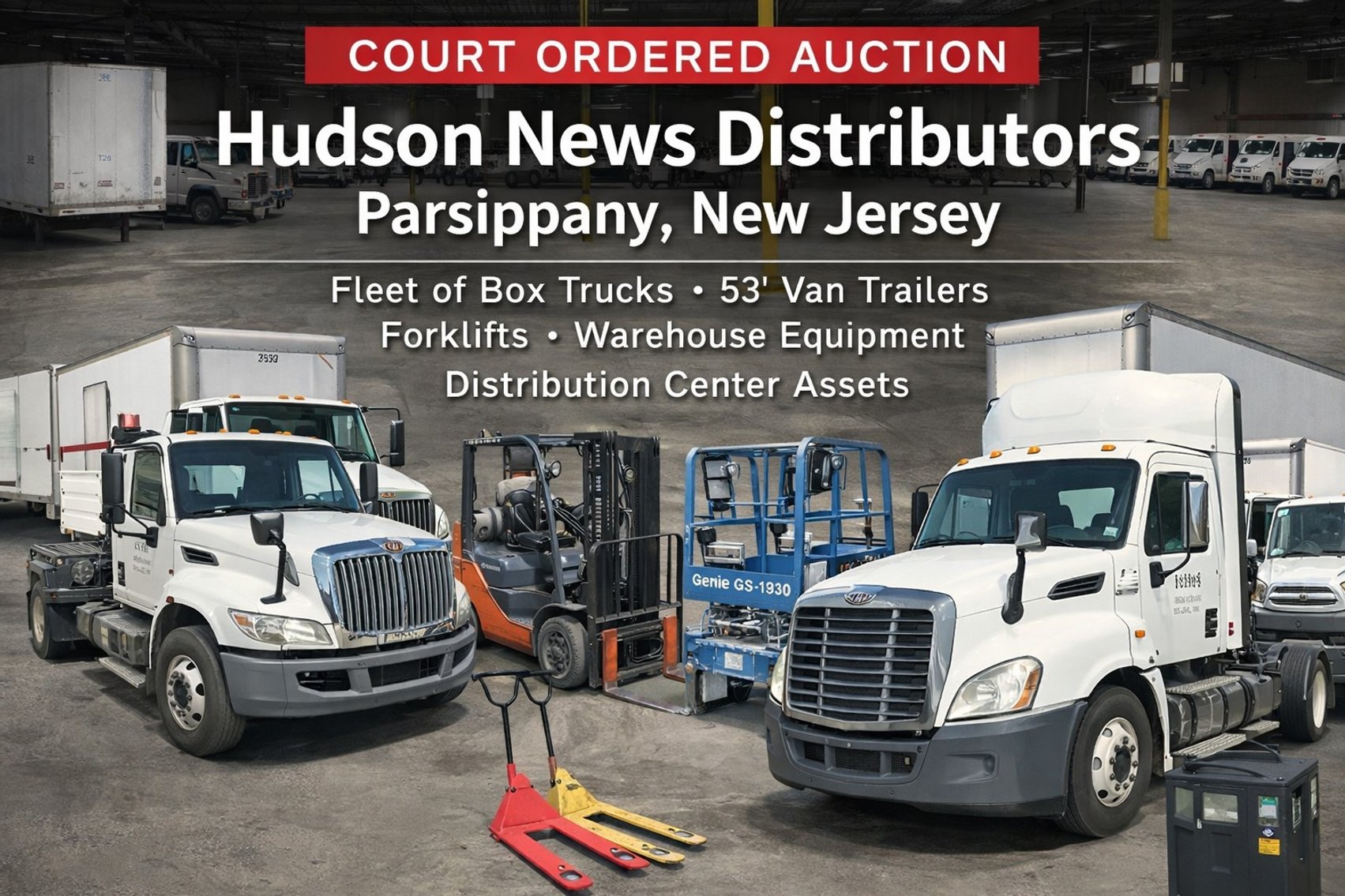 Image for Hudson News - Parsippany, NJ  |  Truck Fleet & Material Handling Equipment
