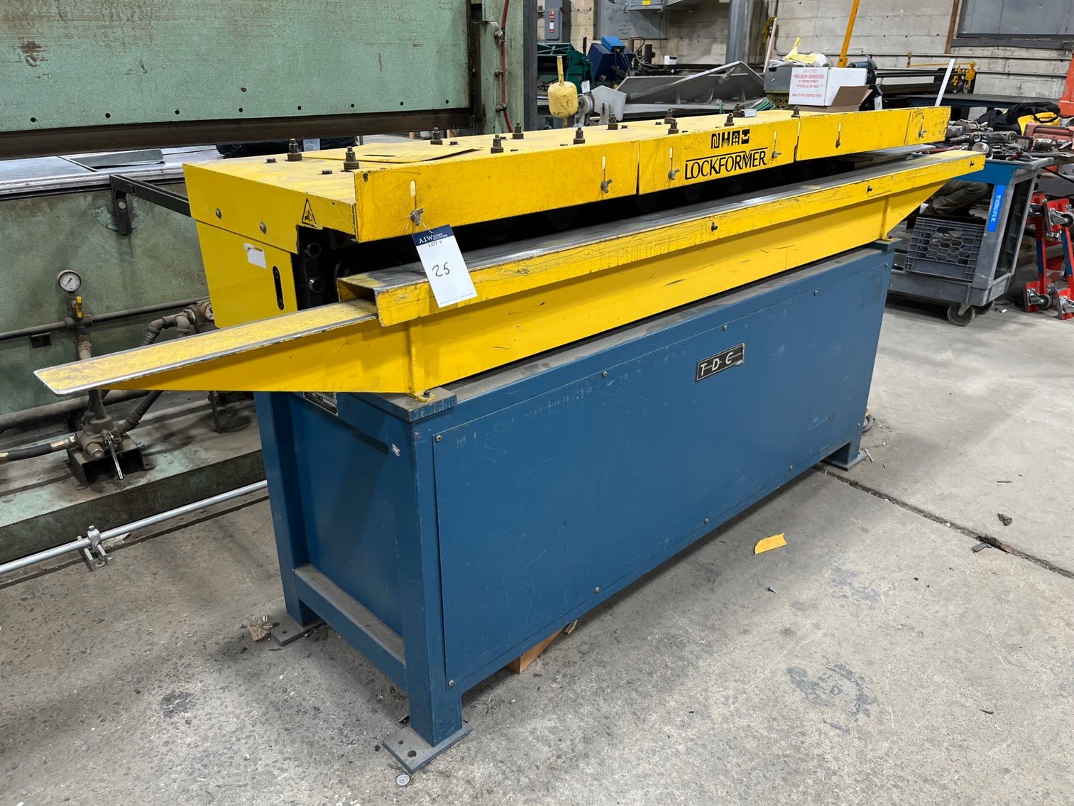 Image for Metal Duct Fabrication Equipment, Scissor Lifts & Trucks