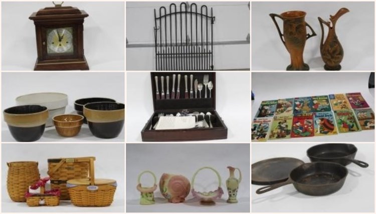 Image for COLLECTABLES-JEWELRY-GLASSWARE-COMICS-LONGABERGER