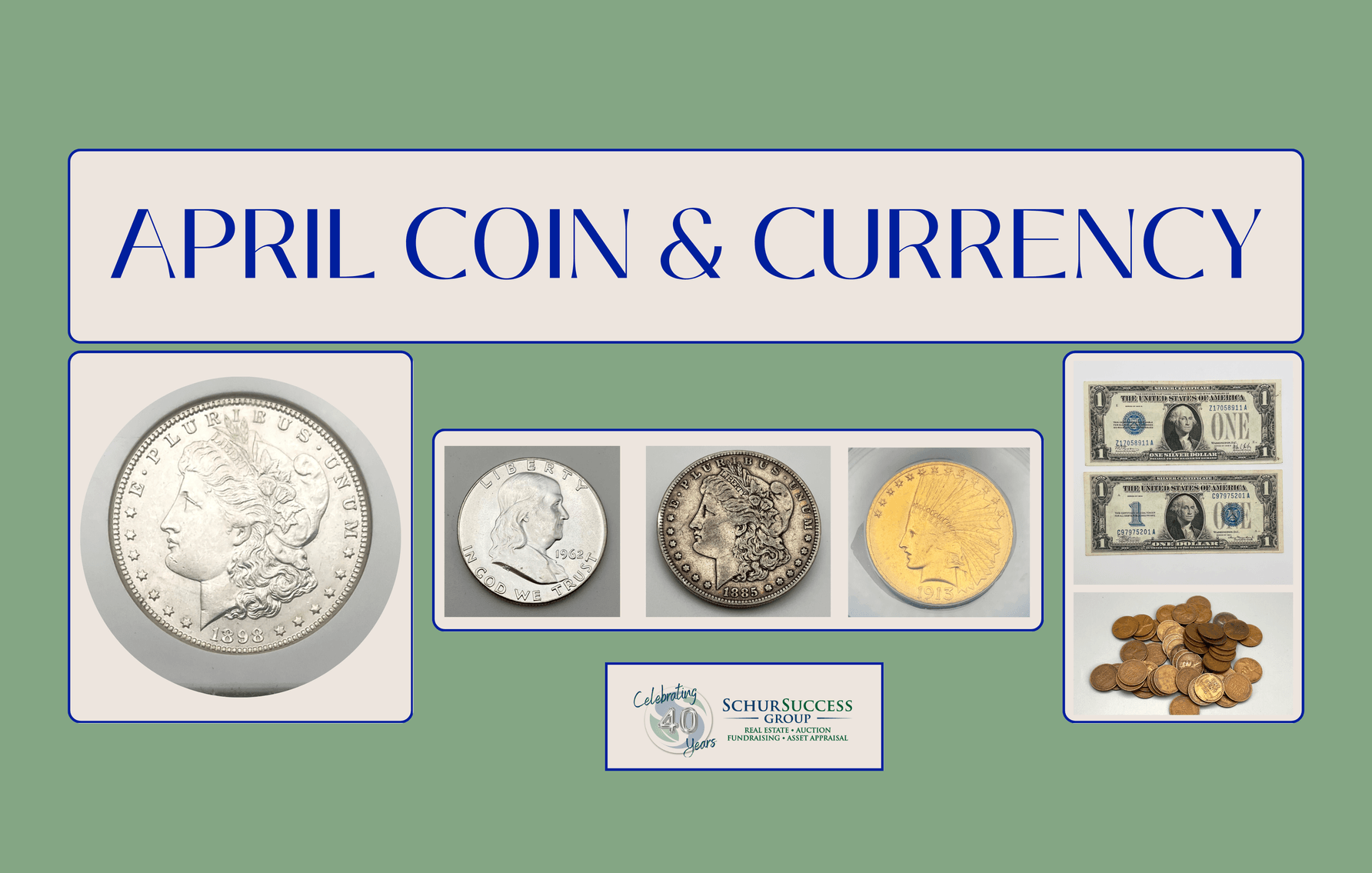 Image for Coins and Currency April 2024