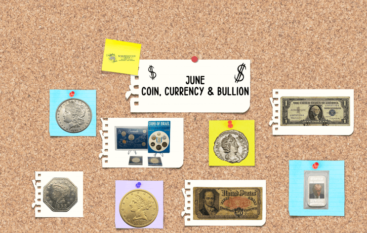 Image for Coins and Currency June 2024