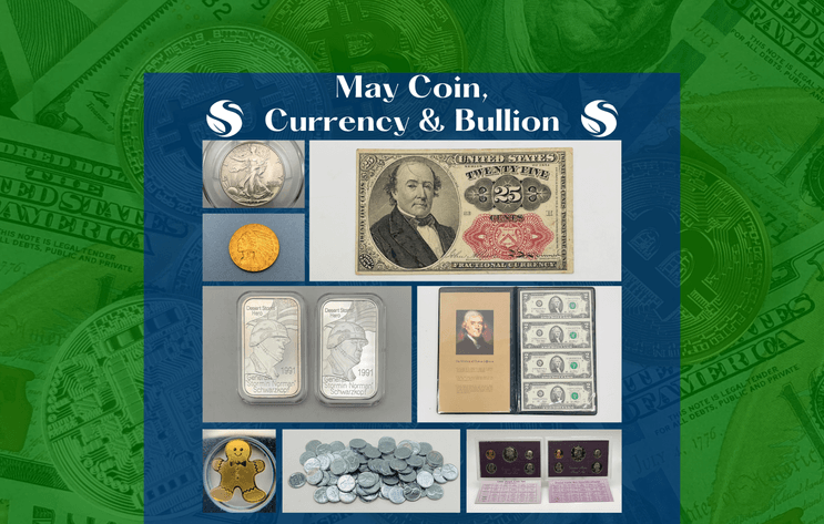 Image for Coins, Currency & Bullion May 2025
