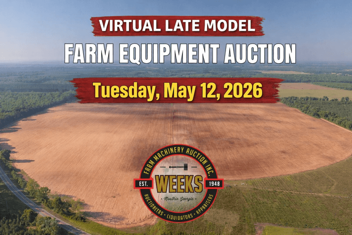 Image for VIRTUAL LATE MODEL FARM EQUIPMENT AUCTION - Tuesday, May 12, 2026