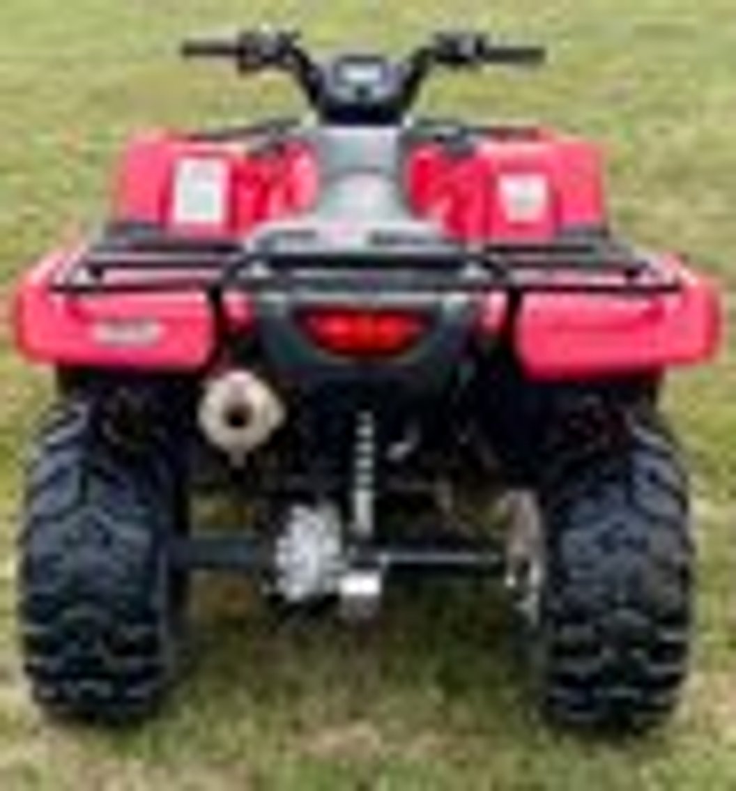 Image for 2014 Honda 420 Rancher 4x4 4 Wheeler with KFi Open Trail 54” Blade