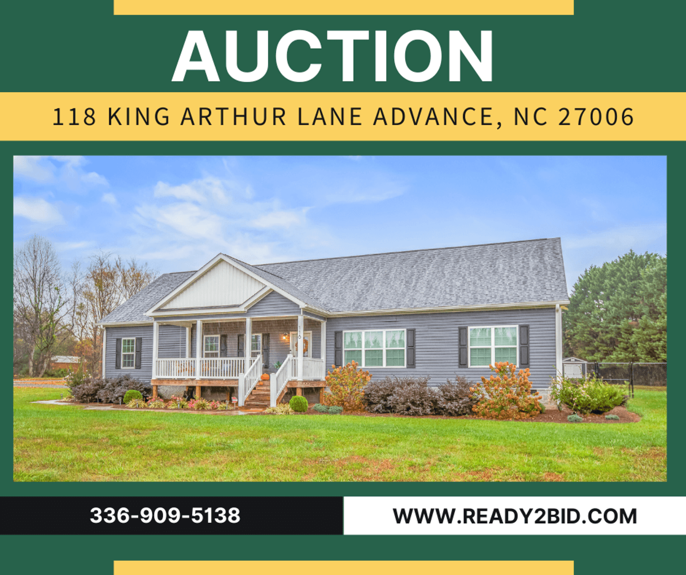 Davie County Home-Modern Living with Countryside Charm!