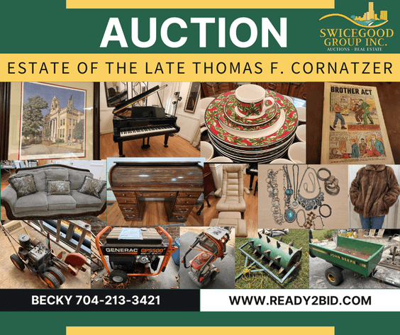 Image for Estate of the Late Thomas F. Cornatzer