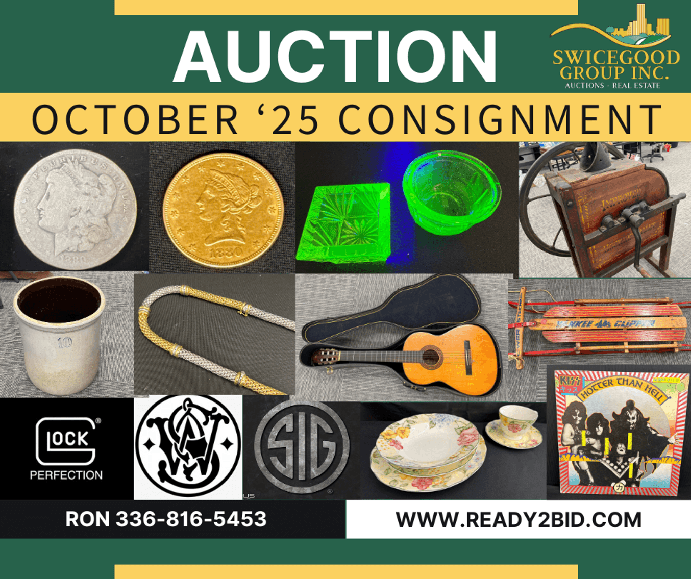 October '25 Consignment Auction