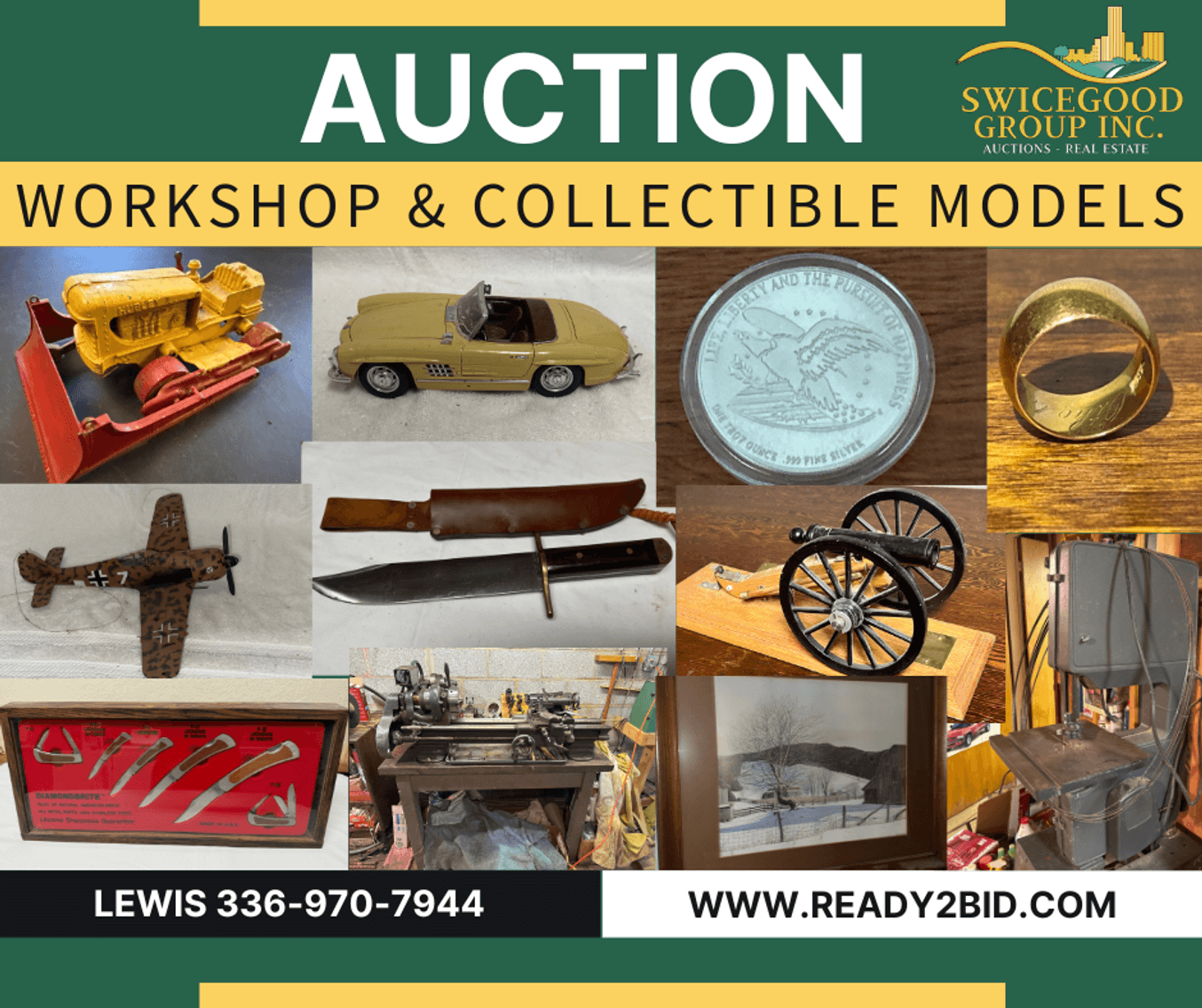 Workshop and Collectible Models Auction