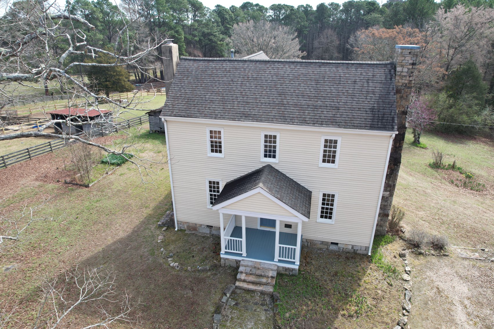 Pre-Civil War Farmhouse on 3.86 +/- Acres - Wake County