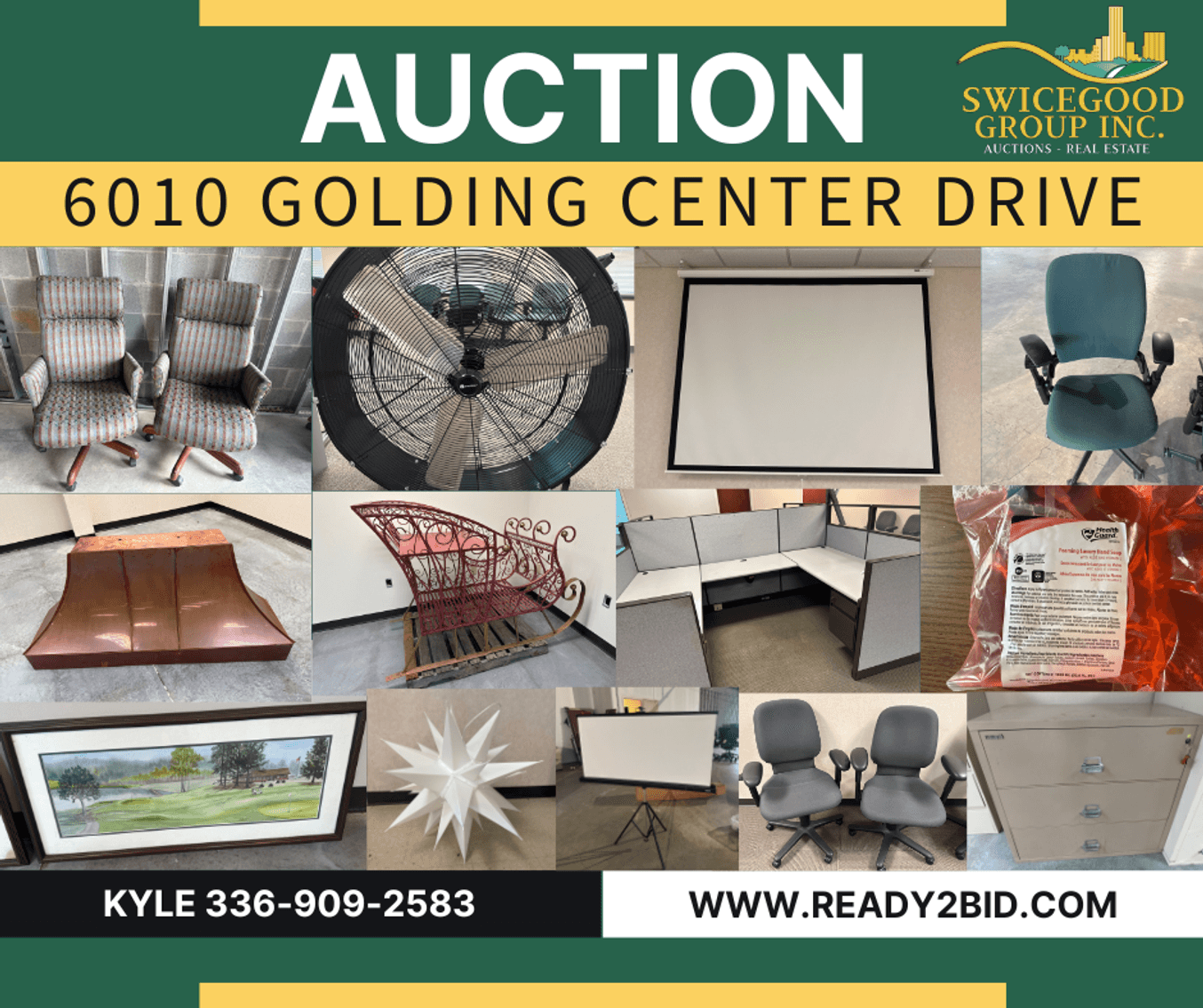 Commercial Office Furniture, Equipment & Décor Auction – Cubicles, Seating, Fixtures & More!