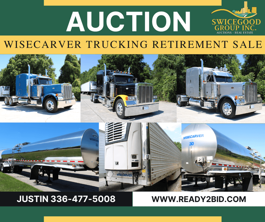Wisecarver Trucking Retirement Sale