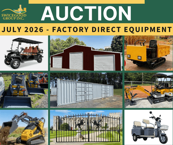 Image for July '26 Factory Direct  Equipment Auction