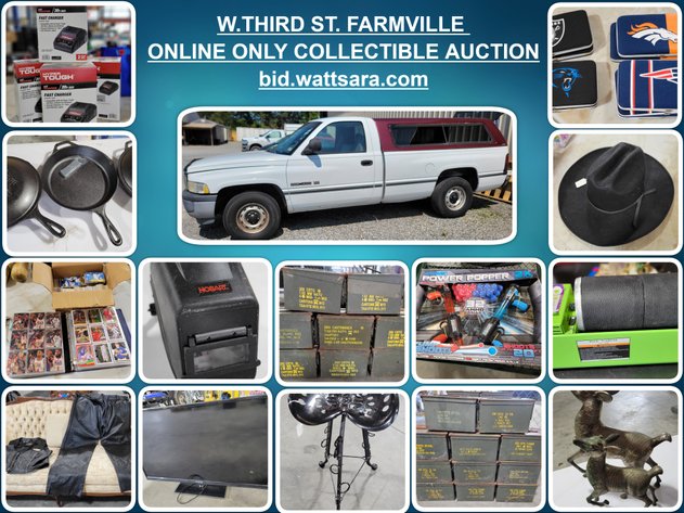 Image for W.THIRD ST. FARMVILLE ONLINE ONLY COLLECTIBLE AUCTION