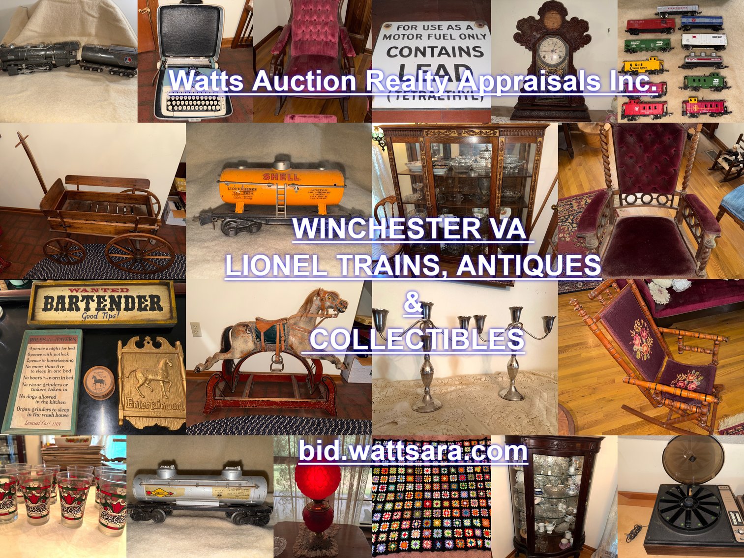 Image for WINCHESTER VA ANTIQUES, LIONEL TRAINS & COLLECTIBLES