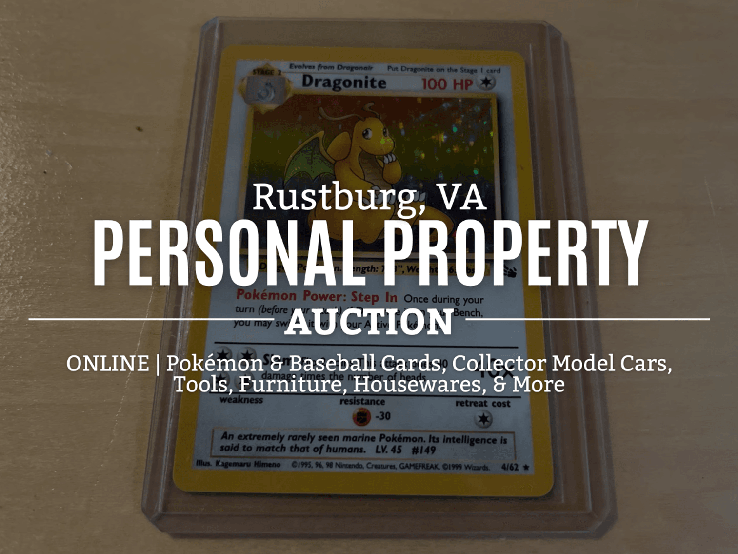 Image for Rustburg personal property Auction