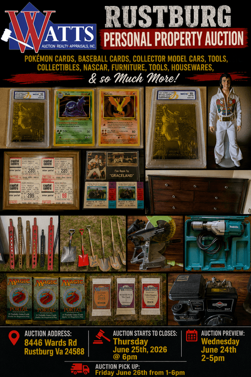 Image for Rustburg personal property Auction