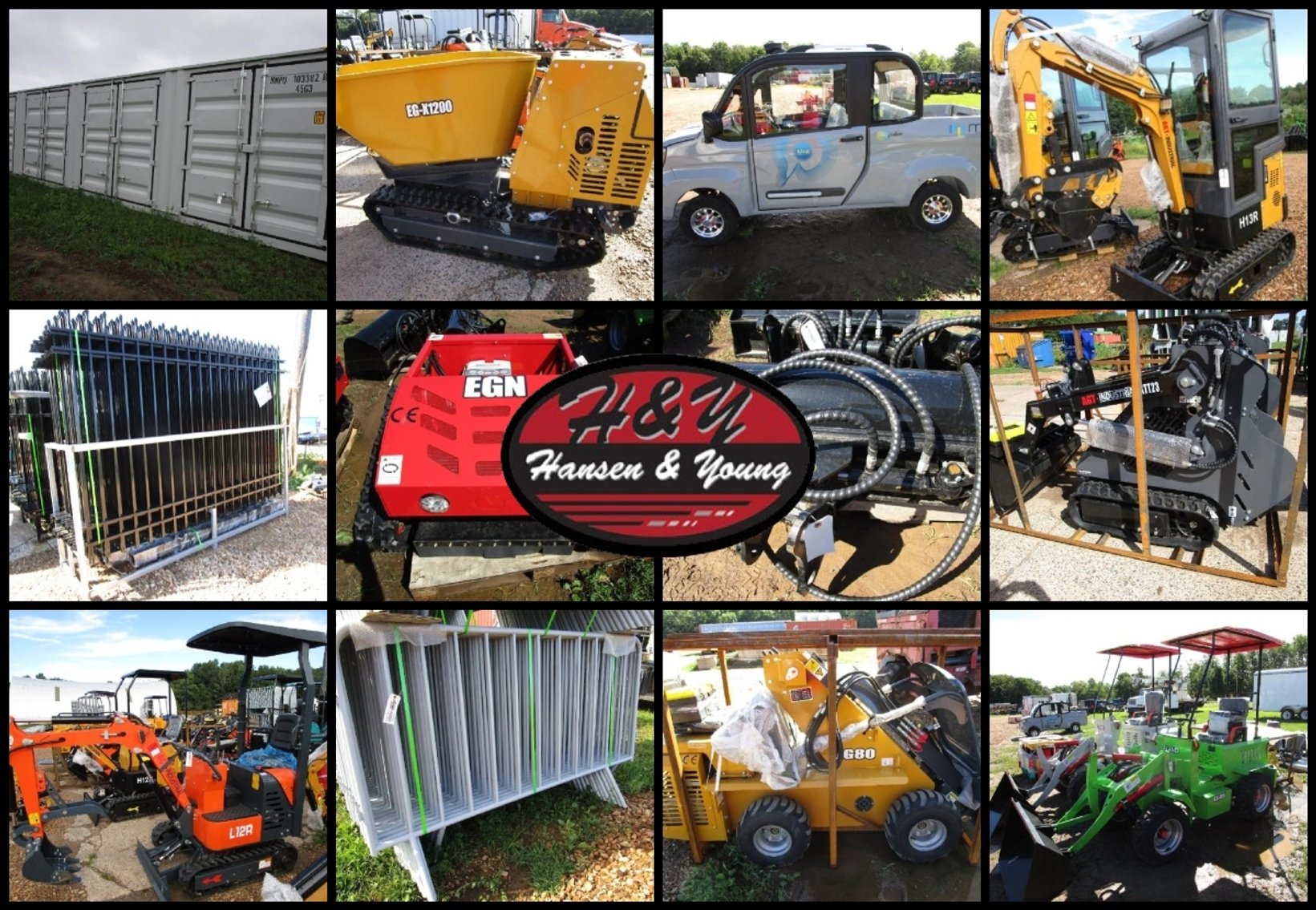 Image for Containers, Mini Excavators & Attachments - Prairie Farm, WI