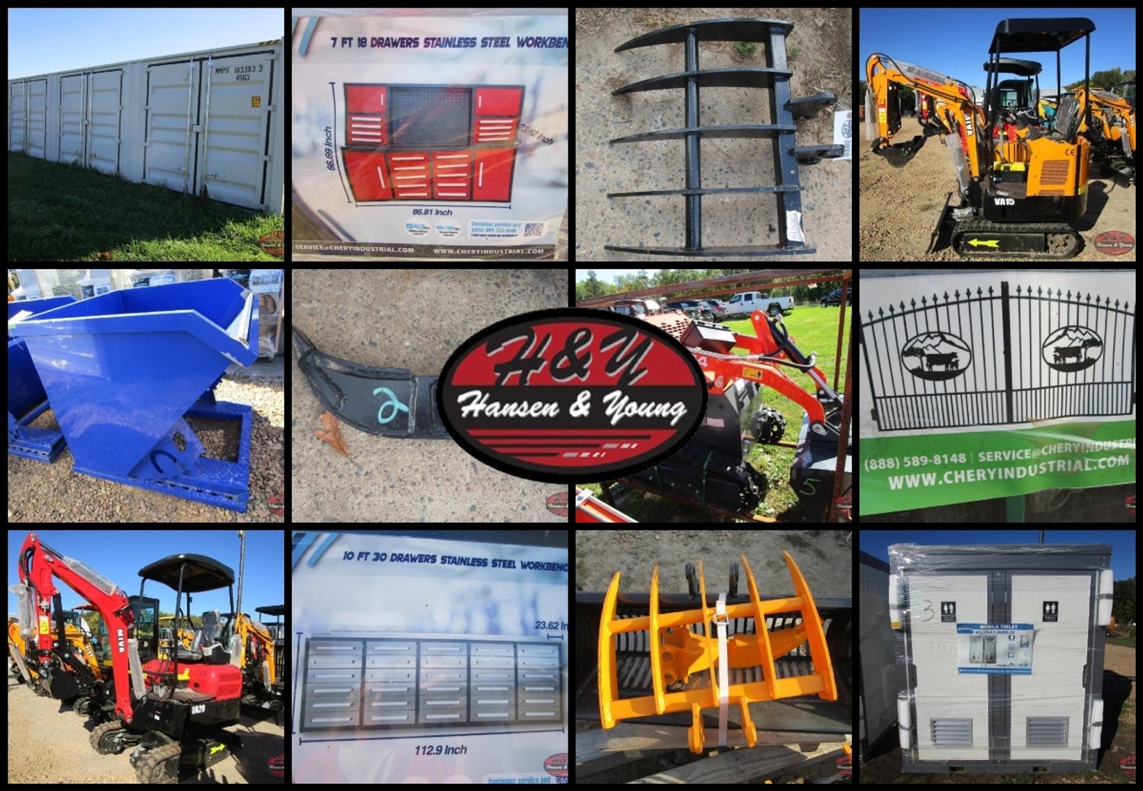 Image for Workbenches, Mobile Toilets, Loaders & Containers