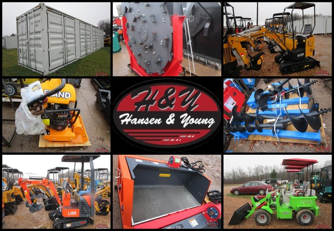 Image for Containers, Mini Excavators & Attachments - Prairie Farm, WI