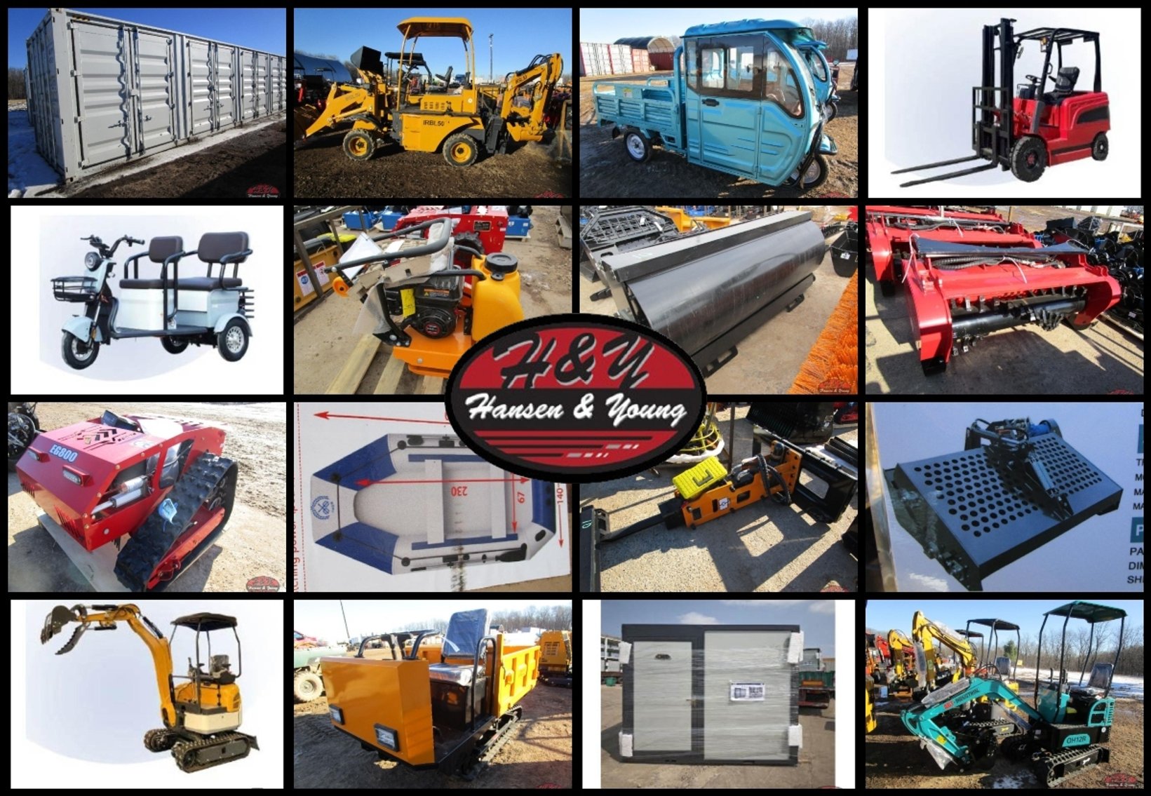 Image for February 25th Containers, Mini Excavators & Attachments