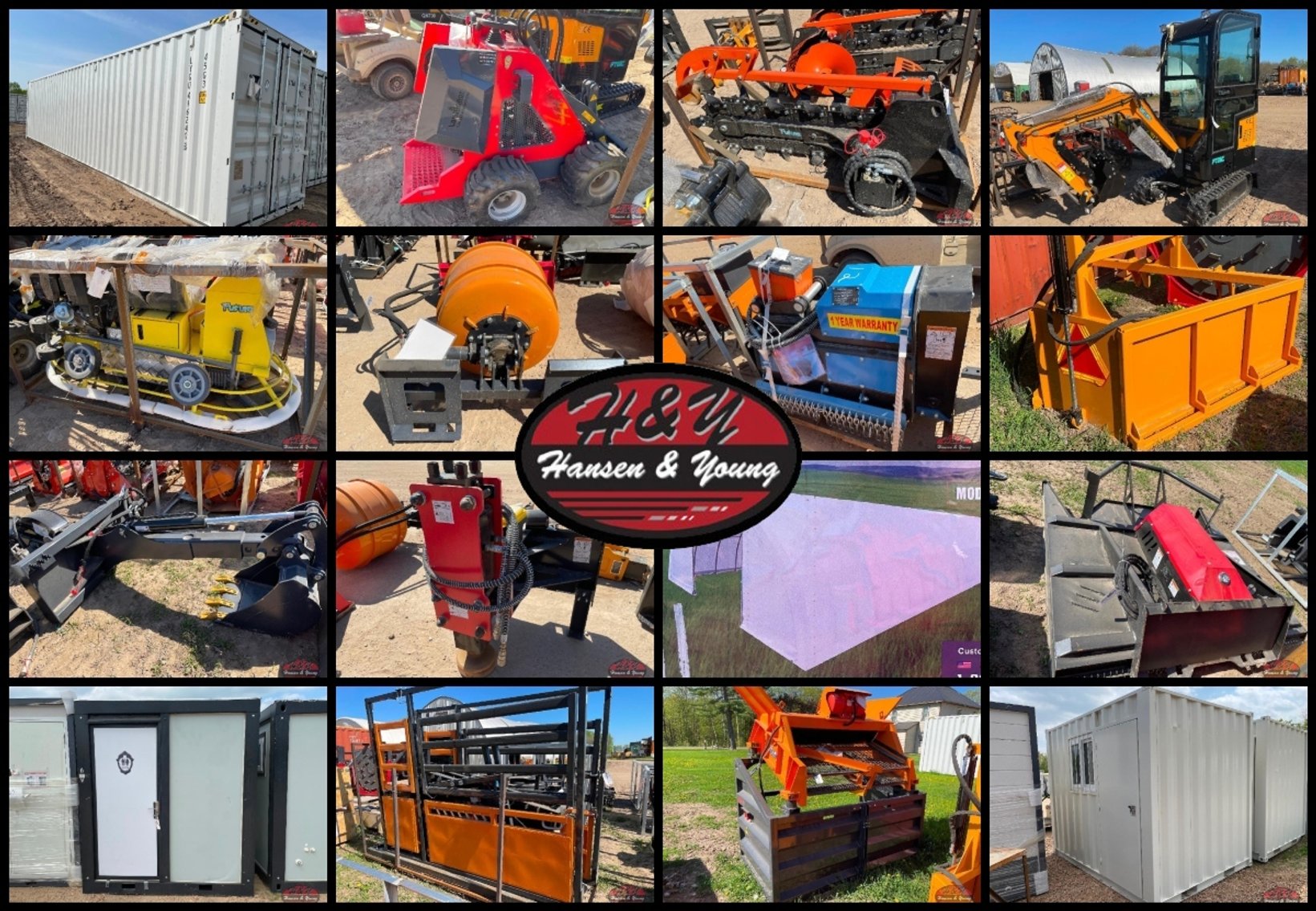 Image for June 10th Container & Attachments Auction - Prairie Farm, WI