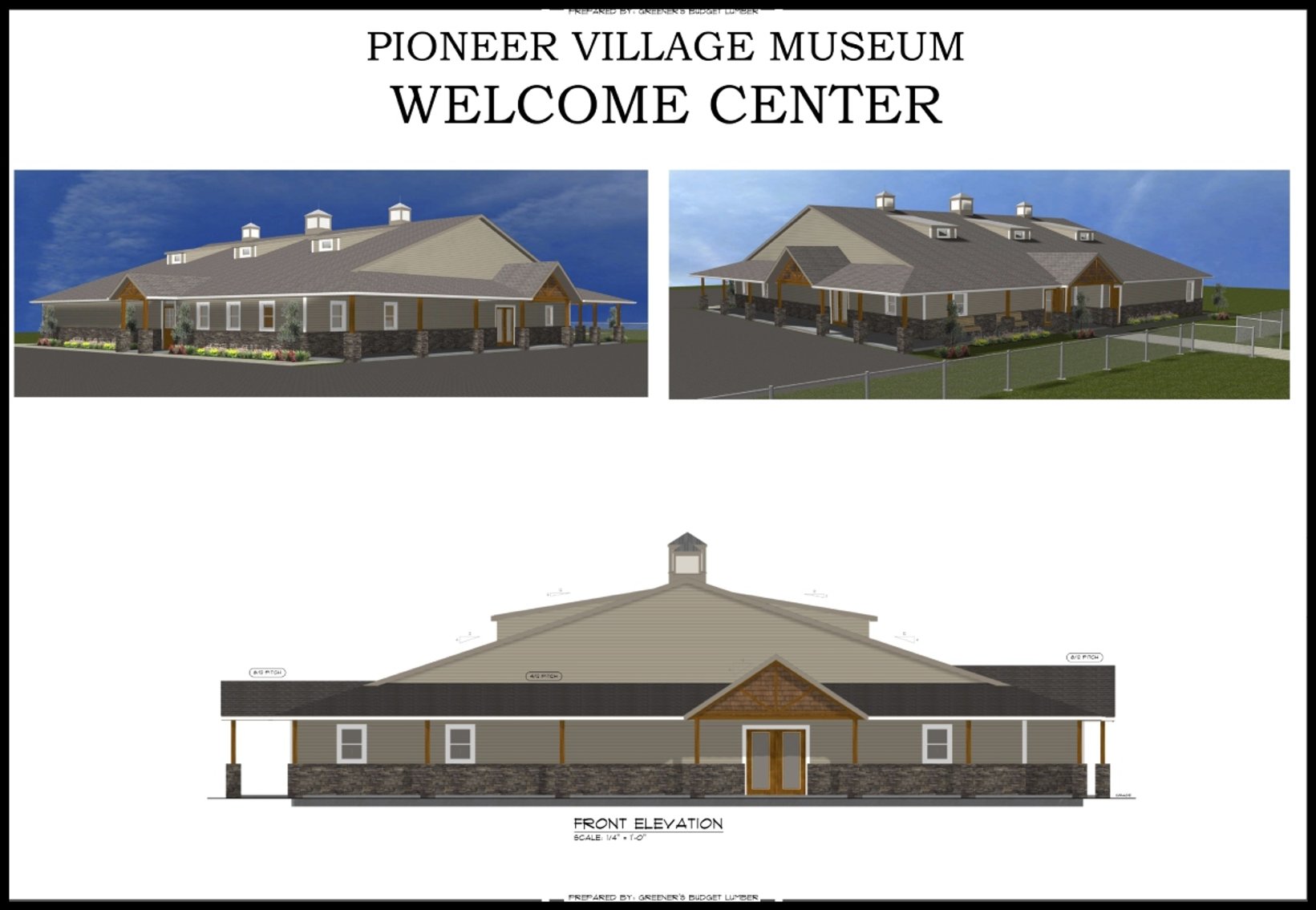 Image for Pioneer Village Welcome Center Fundraiser Auction