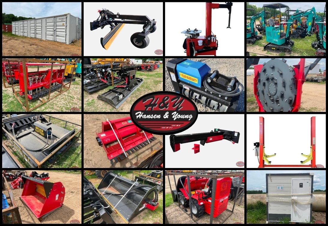 Image for June 22nd Container & Attachment Auction - Prairie Farm, WI