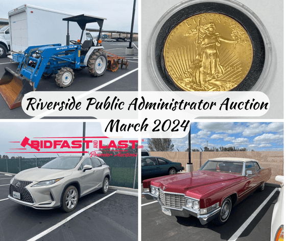 Image for Riverside Public Administrator Auction March 2024