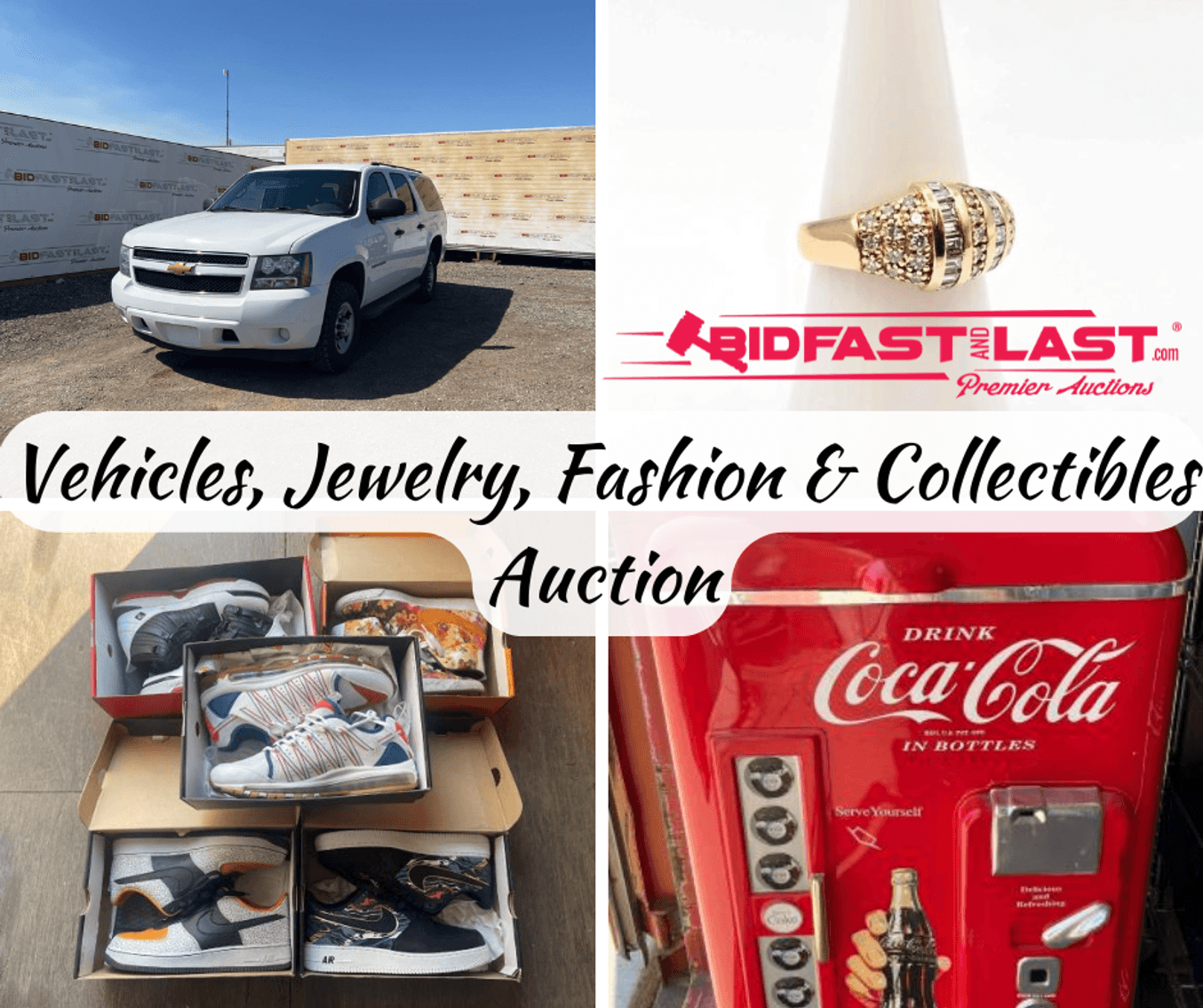 Image for Vehicles, Jewelry, Fashion & Collectibles Auction September 2024