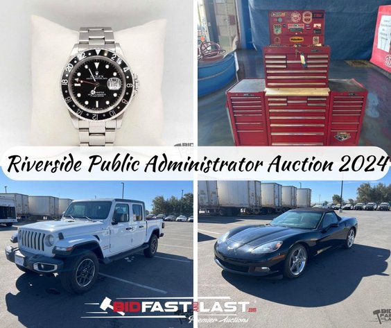 Image for Riverside Public Administrator Auction 2024