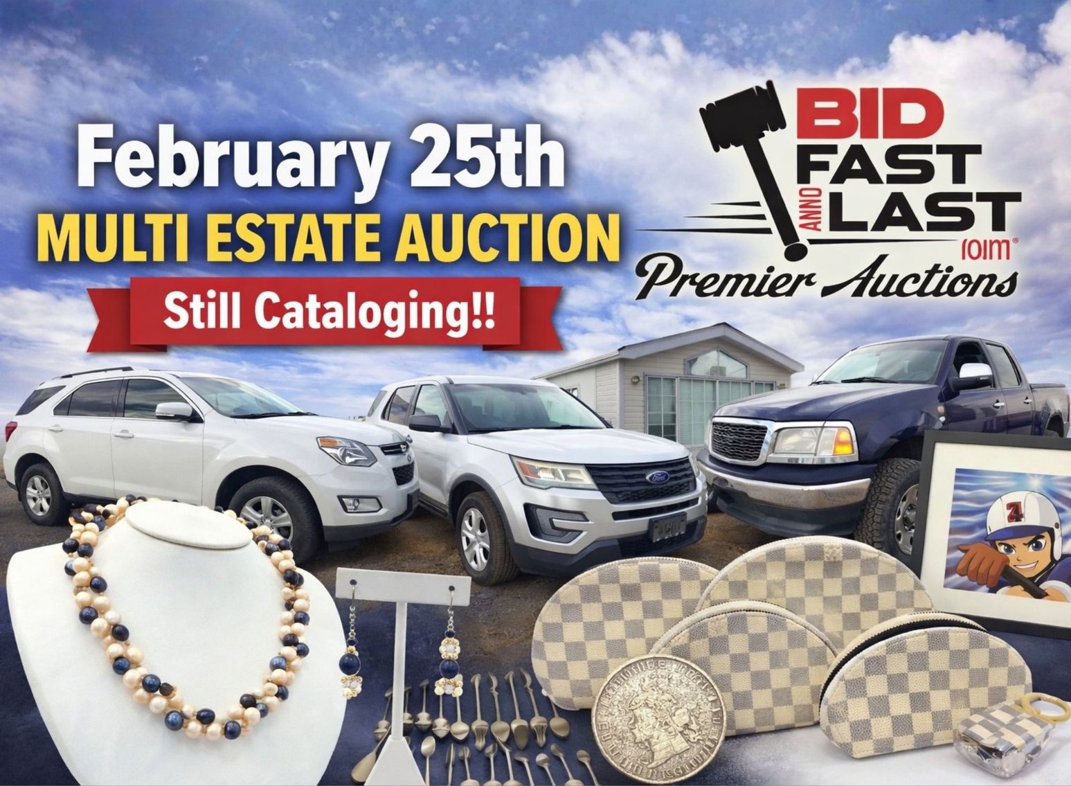 Image for Multi Estate - No Reserve February Auction #2 February 25, 2026